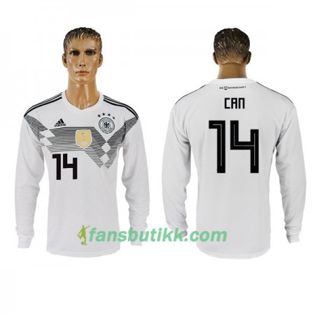 Fotball-VM 2018 Tyskland drakt Can 14 Hjemmetrøye Langermet